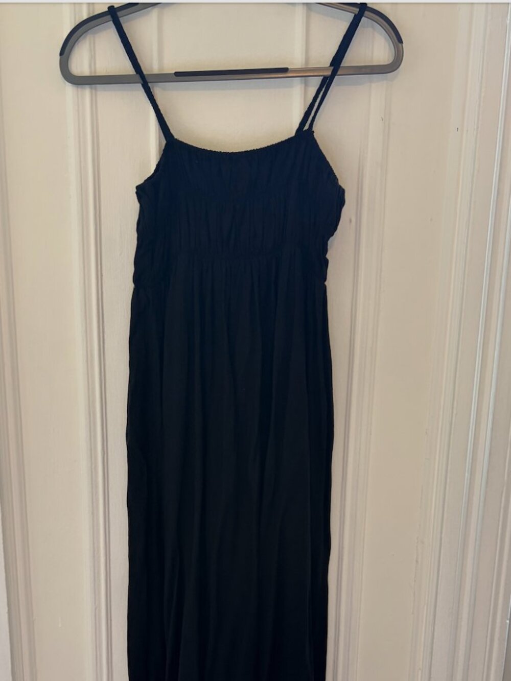 all:row Shirred Top Maxi Dress